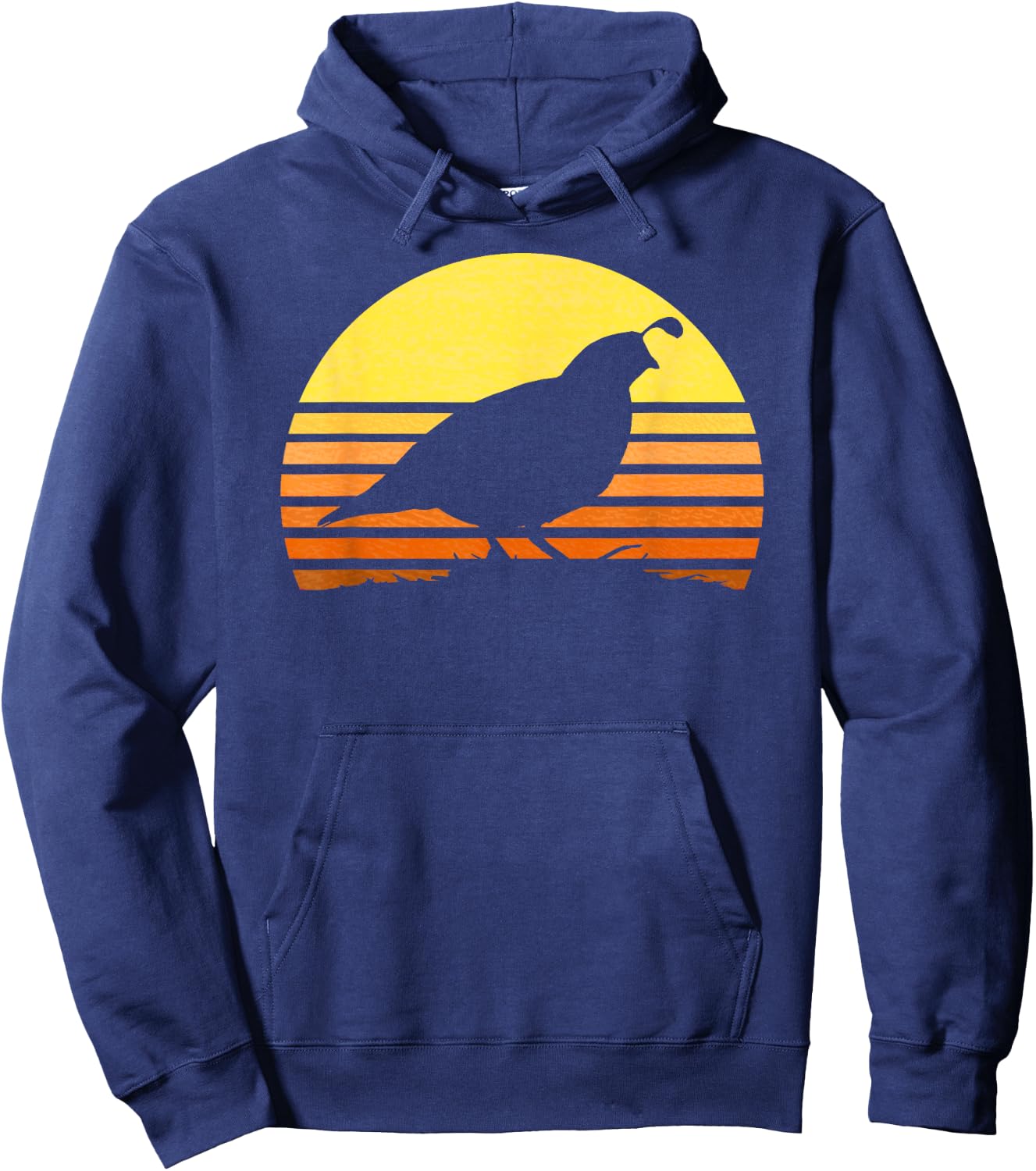 Quail Hunting Upland Bird Game Hunter Shooting Sports Gift Hoodie - Hoodie | Navy