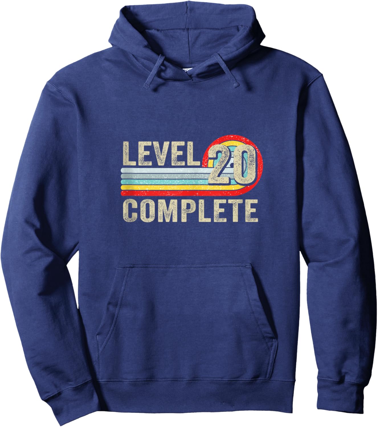 Level 20 Complete Gift 20 Year Wedding Anniversary Hoodie - Hoodie | Navy