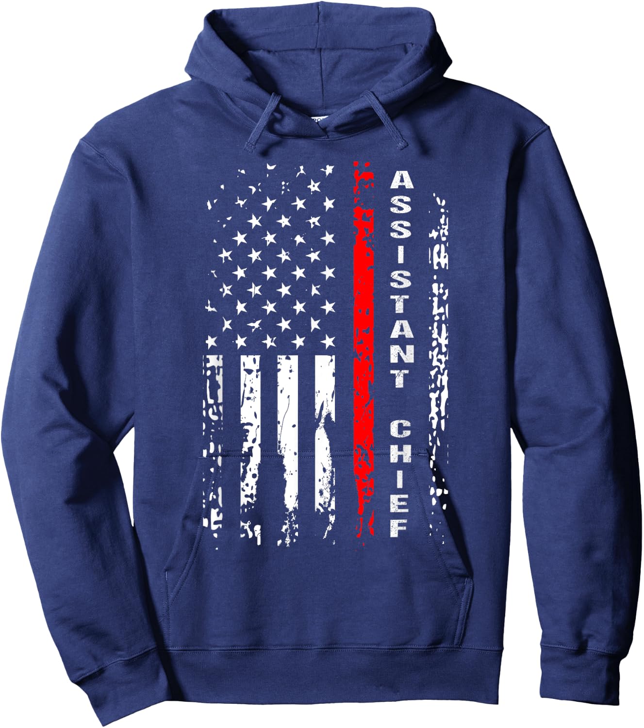 Firefighter Assistant Chief Shirt Assistant Chief Gift Hoodie - Hoodie | Navy
