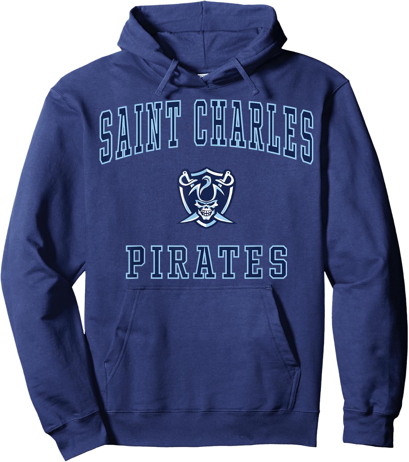 Saint Charles High School Pirates Hoodie - Hoodie | Navy