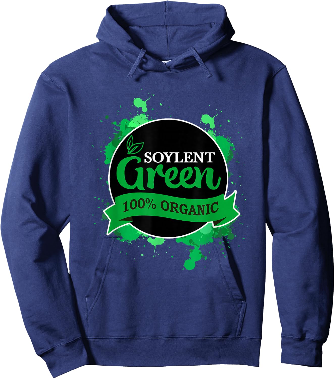 Soylent green t shirt Hoodie - Hoodie | Navy