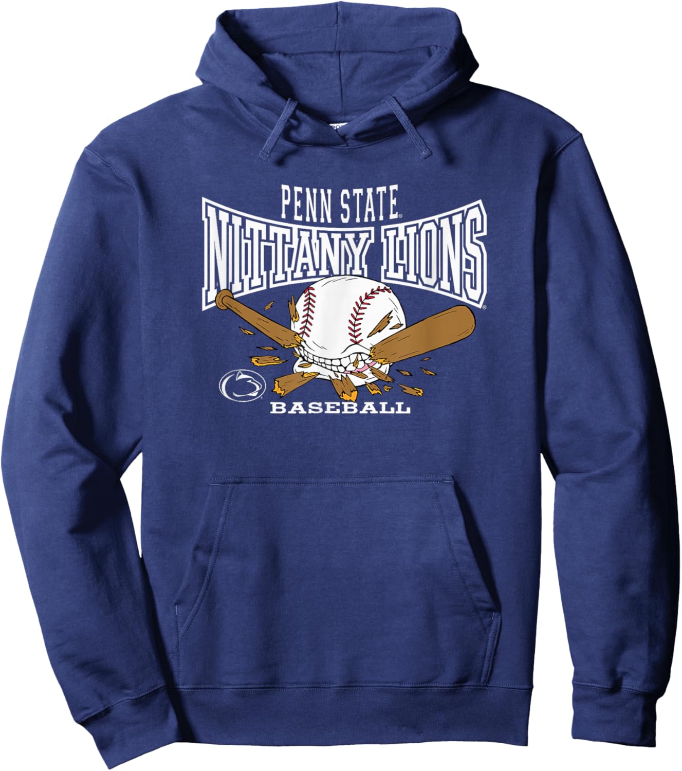 Penn State Nittany Lions Baseball Bite Navy Hoodie - Hoodie | Navy