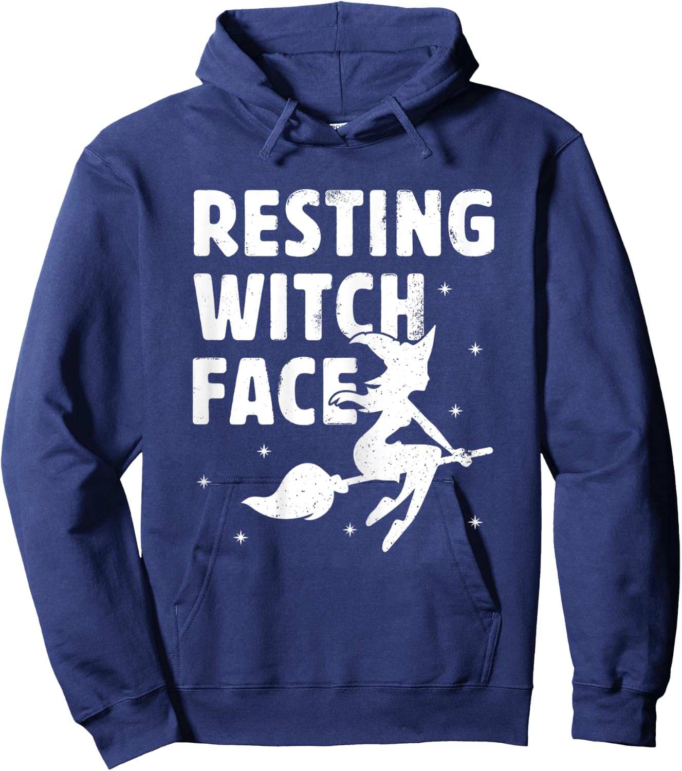 Resting Witch Face Shirt - Witches Halloween Costume Gift Hoodie - Hoodie | Navy