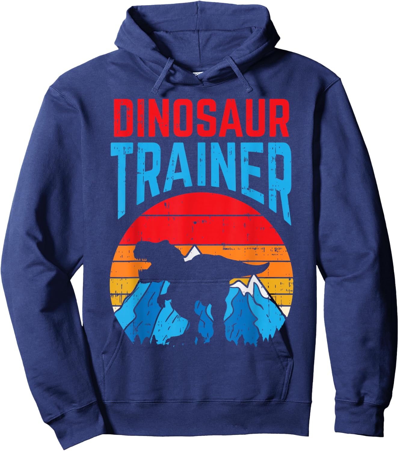 Dinosaur Trainer T-Rex Funny Easy Halloween Costume Boys Hoodie - Hoodie | Navy