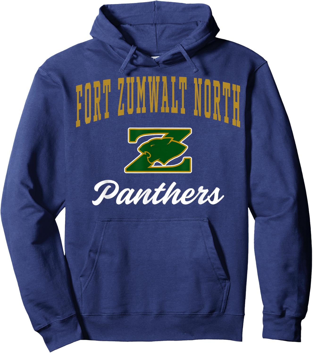 Fort Zumwalt North High School Panthers C3 Hoodie - Hoodie | Navy