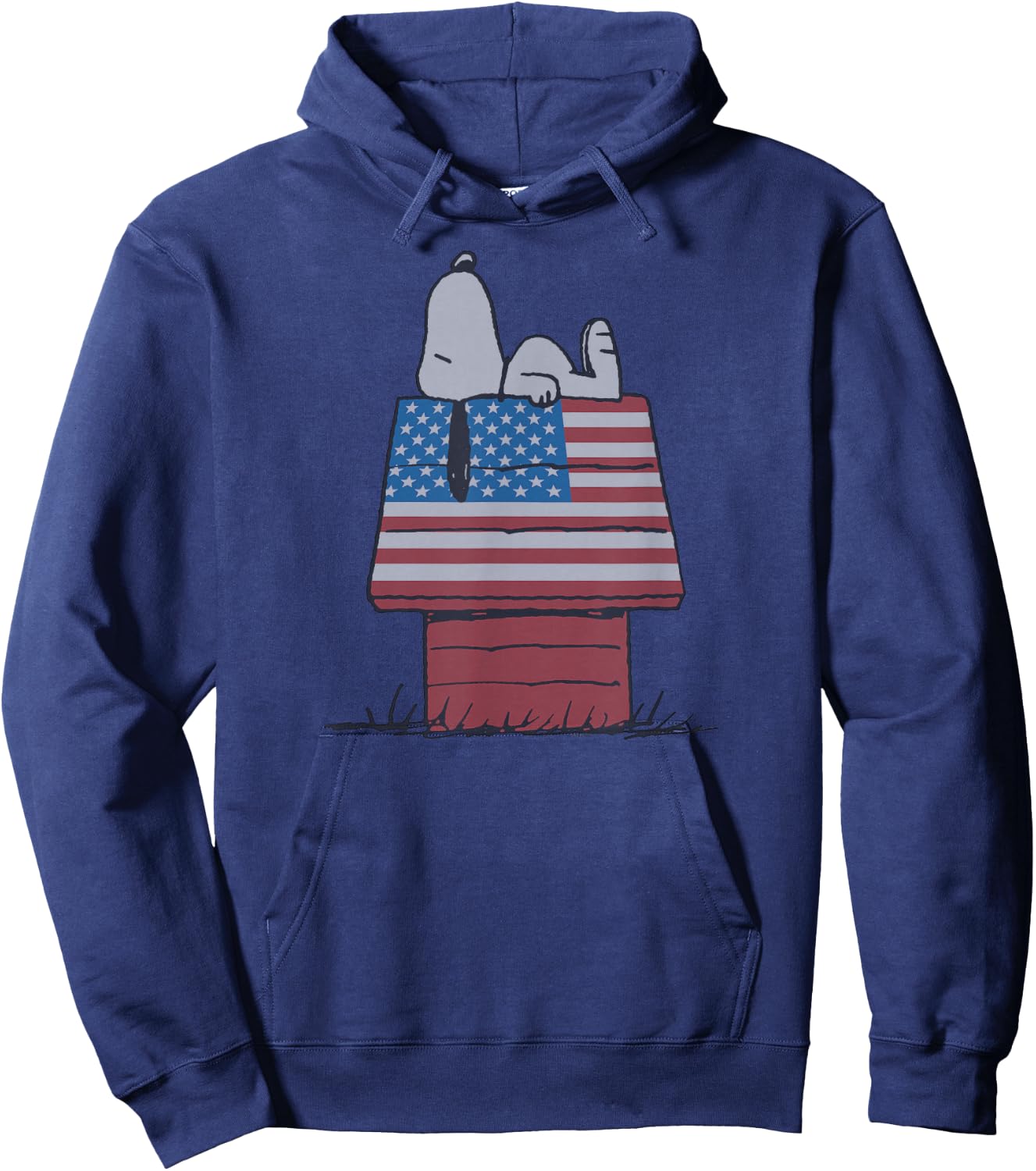 Peanuts Snoopy House Hoodie - Hoodie | Navy
