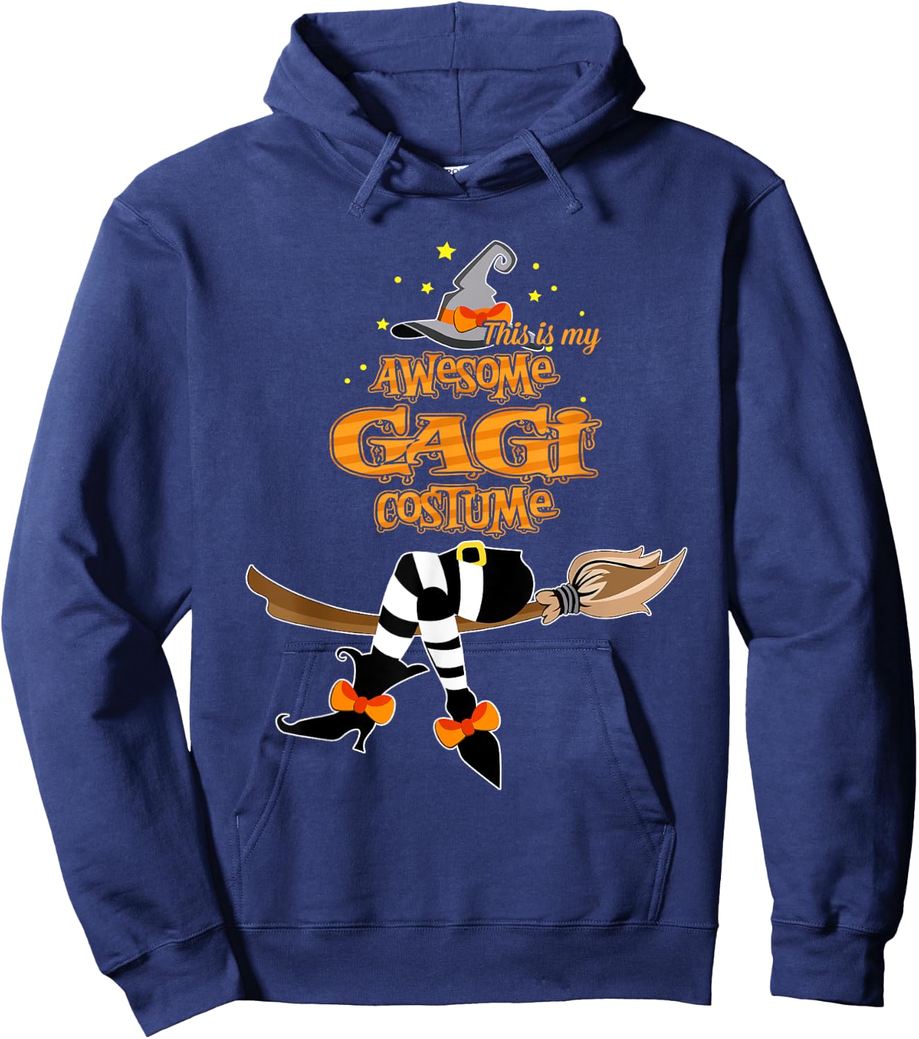 This is my awesome Gagi costume - Grandma gift Hoodie - Hoodie | Navy