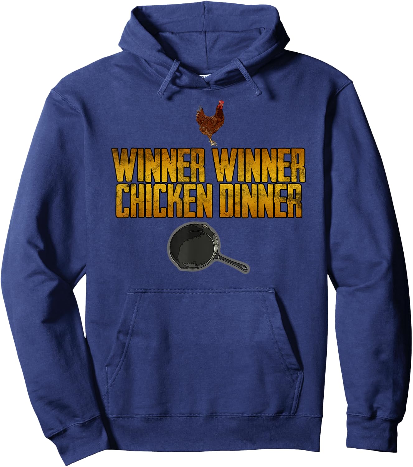 Winner Winner Chicken Dinner , gamer, gaming, pc Hoodie - Hoodie | Navy