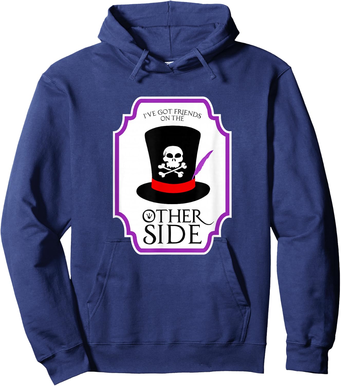 I've Got Freinds On The Other Side Hoodie - Hoodie | Navy