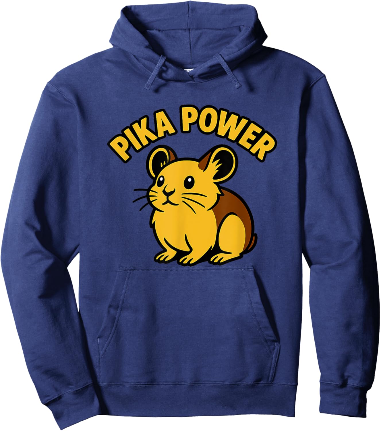 Pika Power Cute Pika Hoodie - Hoodie | Navy