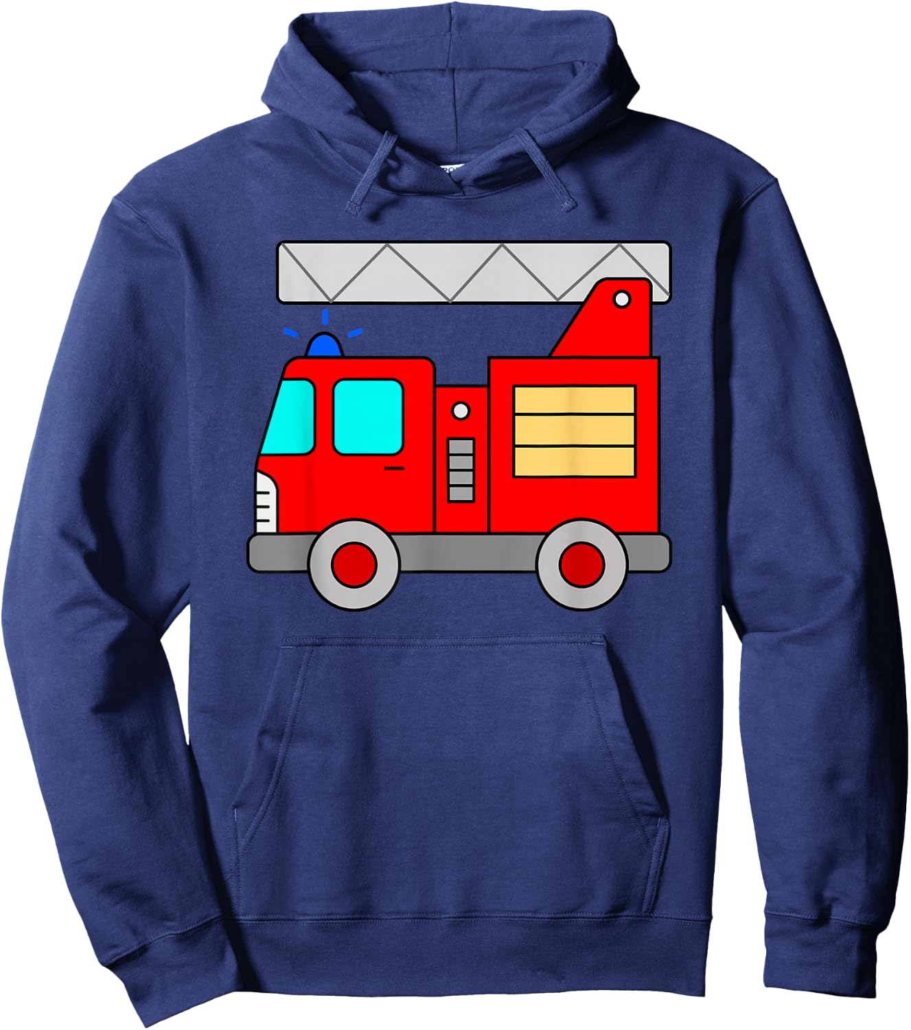 Fire engine boy Hoodie - Hoodie | Navy