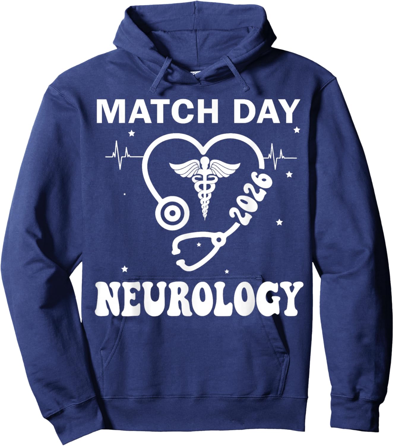 Match Day 2026 Neurology Residency Future Doctor Hoodie - Hoodie | Navy