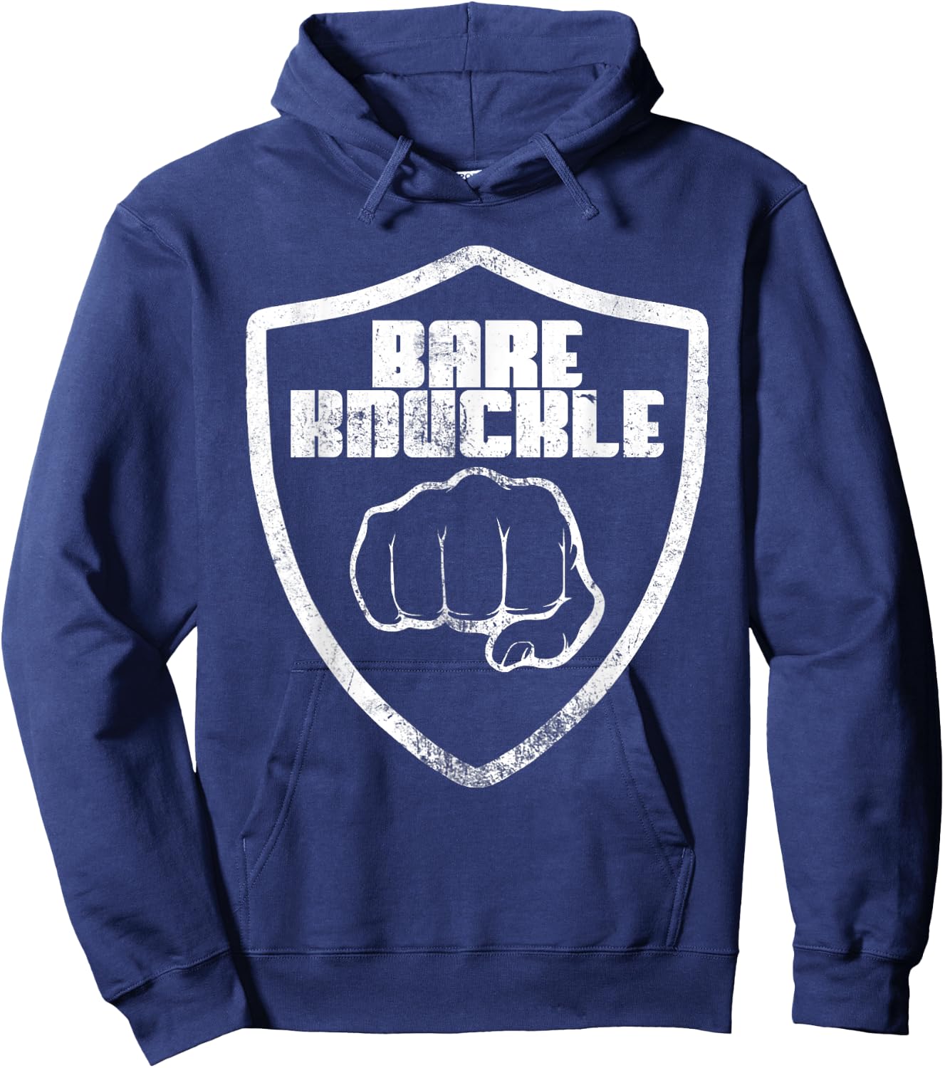 Bare Knuckle Fighter Shirt | Fighting Boxing Bareknuckle Hoodie - Hoodie | Navy