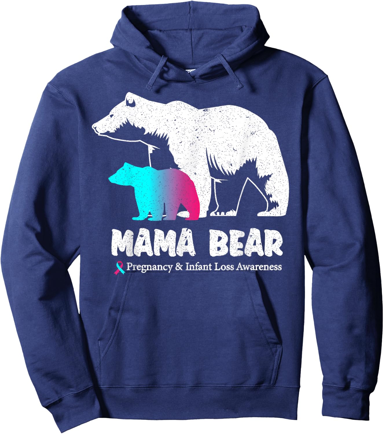 Pregnancy and Infant Loss Miscarriage for Mother Hoodie - Hoodie | Navy