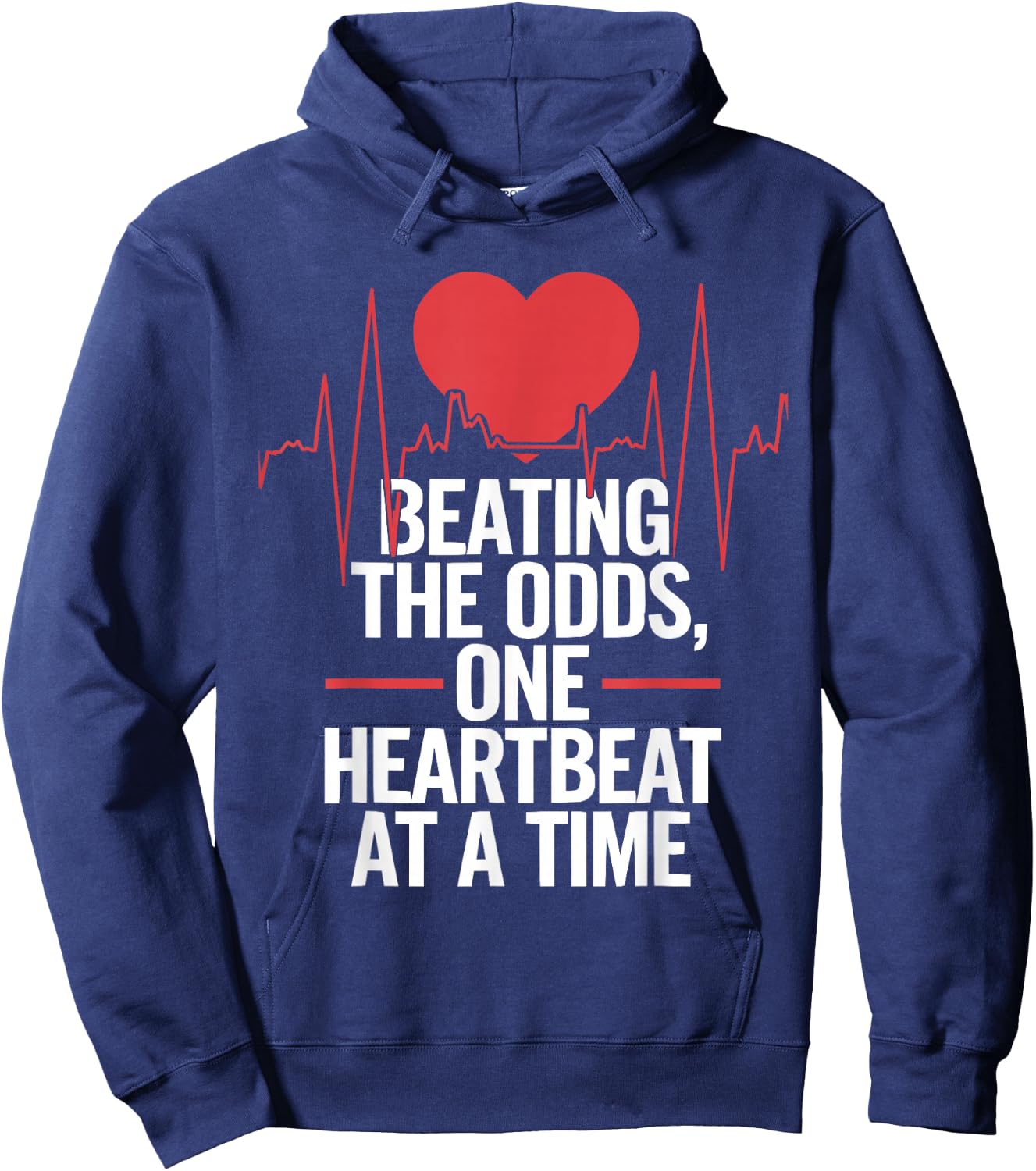 Congestive Heart Failure Chronic Disease CHF Awareness Hoodie - Hoodie | Navy