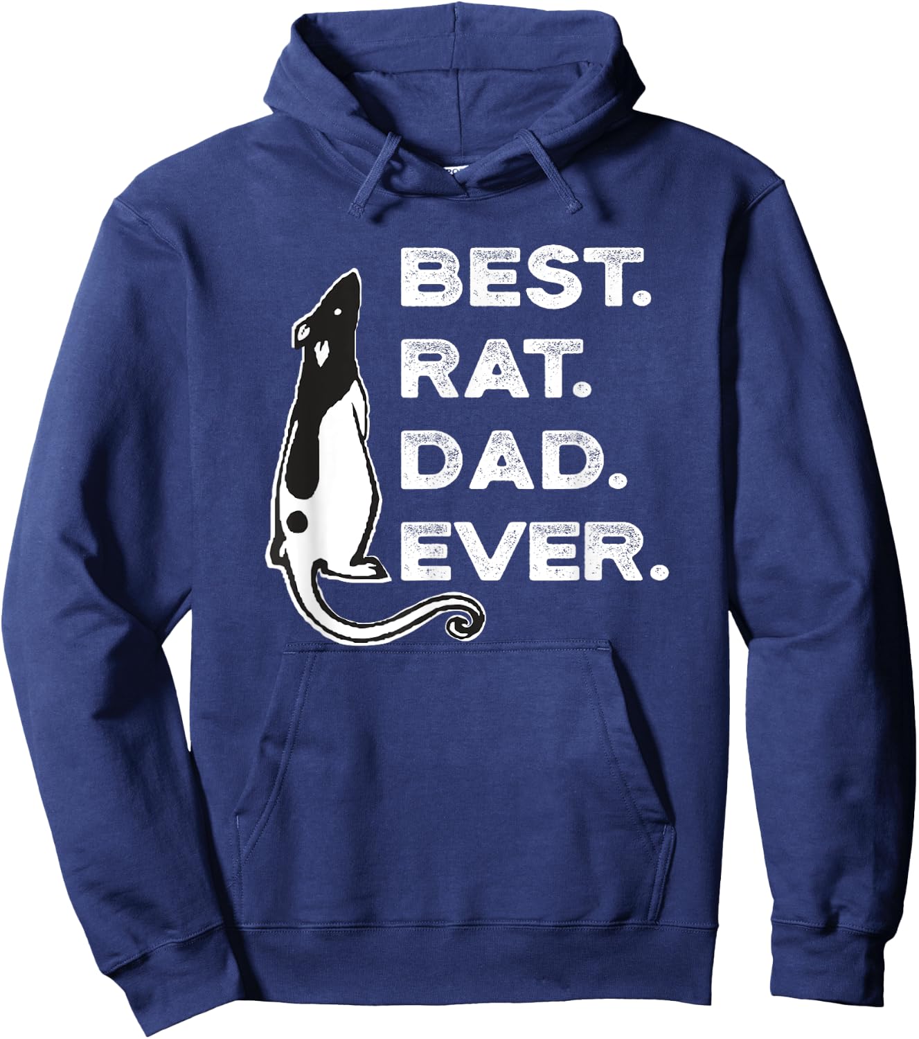 Funny Best Rat Dad Lover Hoodie - Hoodie | Navy