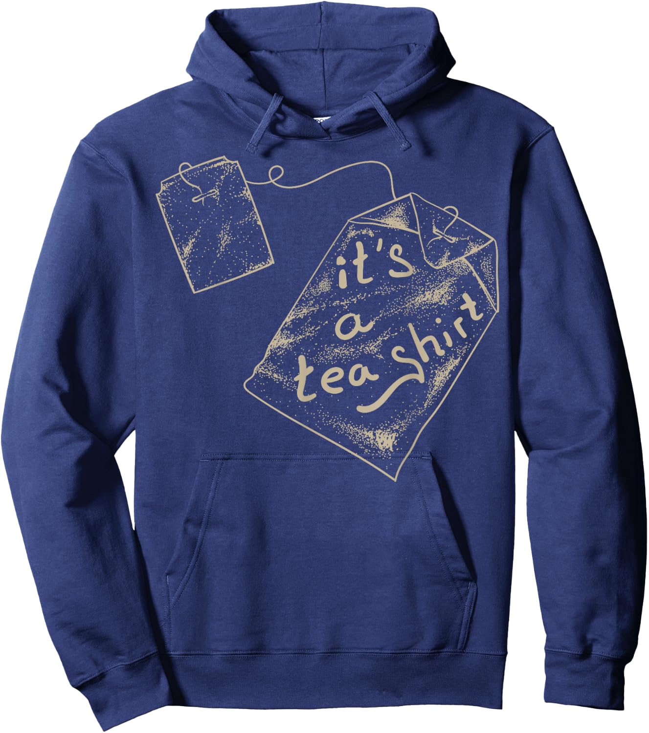 It's A Tea | Cute Trendy Tea Brew Drinkers Gift Hoodie - Hoodie | Navy
