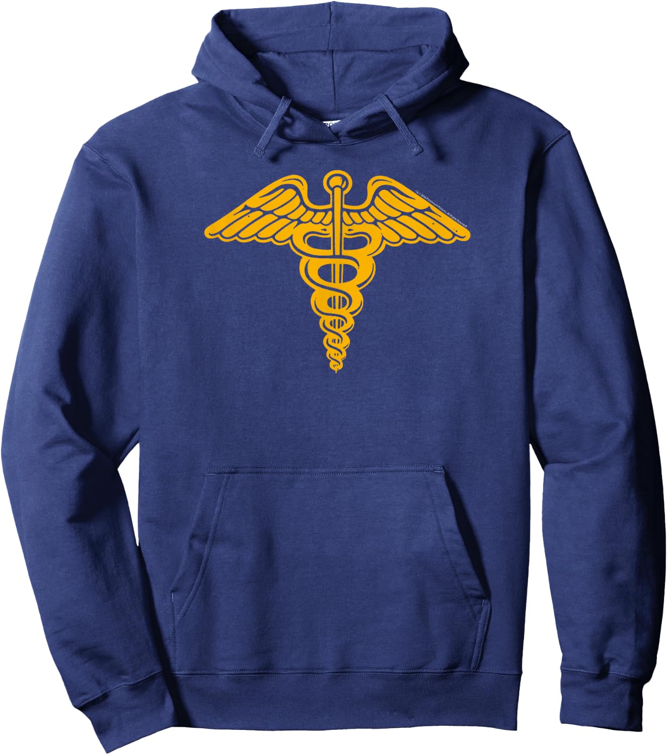 Ferris Bueller's Day Off Cameron Caduceus Symbol Movie Hoodie - Hoodie | Navy