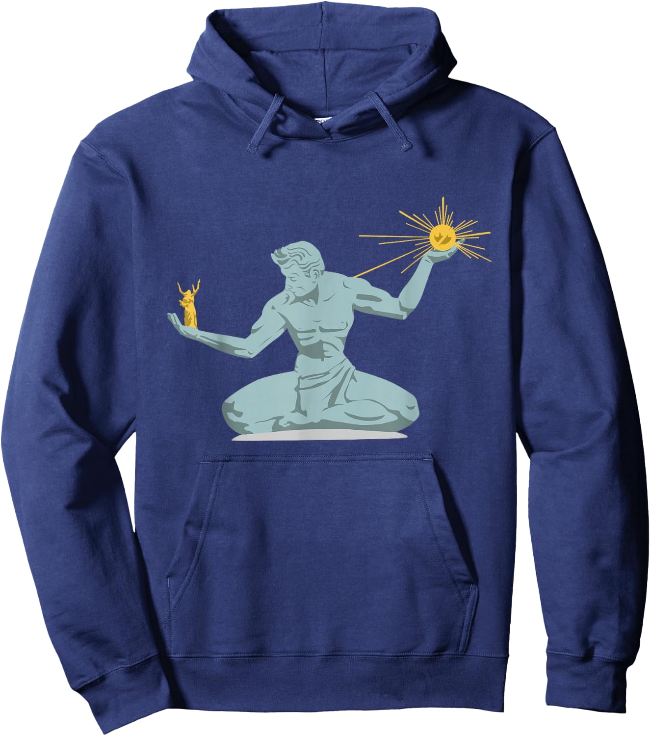 The Spirit of Detroit Hoodie - Hoodie | Navy