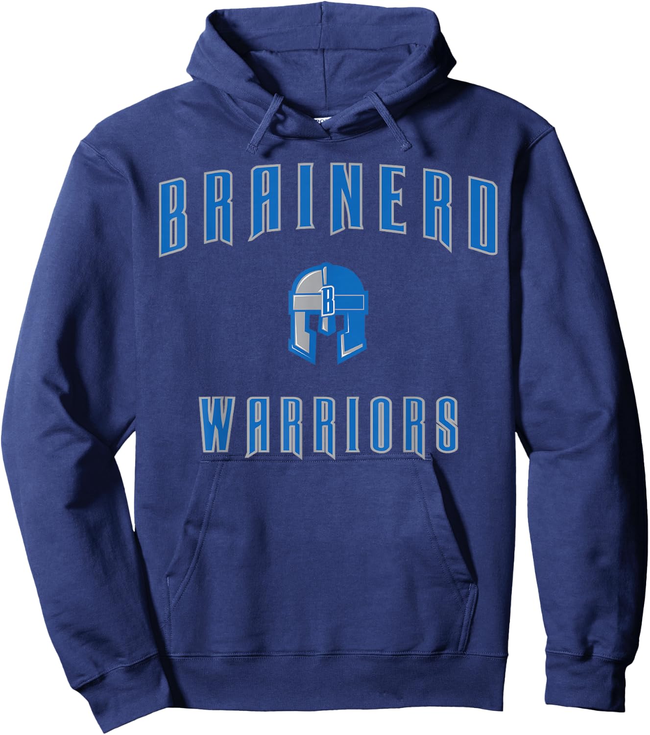 Brainerd High School Warriors Hoodie - Hoodie | Navy