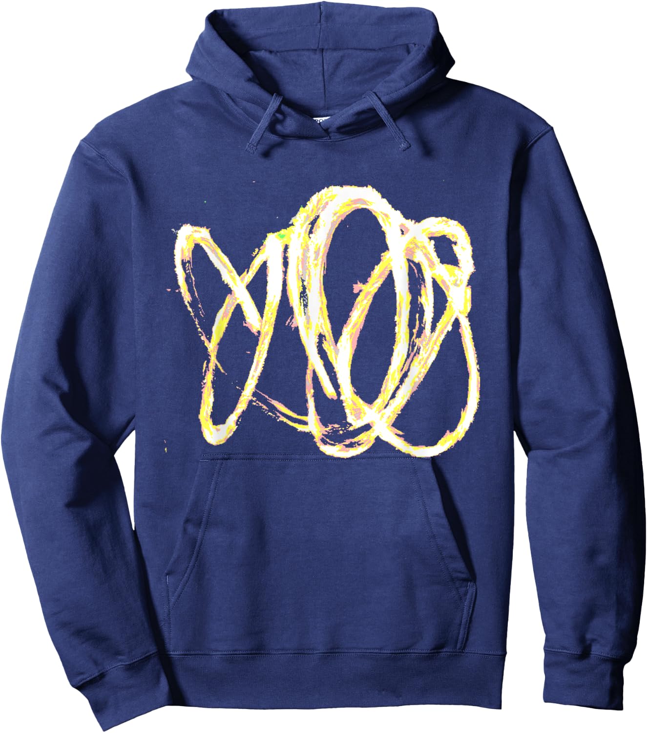 Fire Dancing Fire Spinning Fire Poi Hoodie - Hoodie | Navy