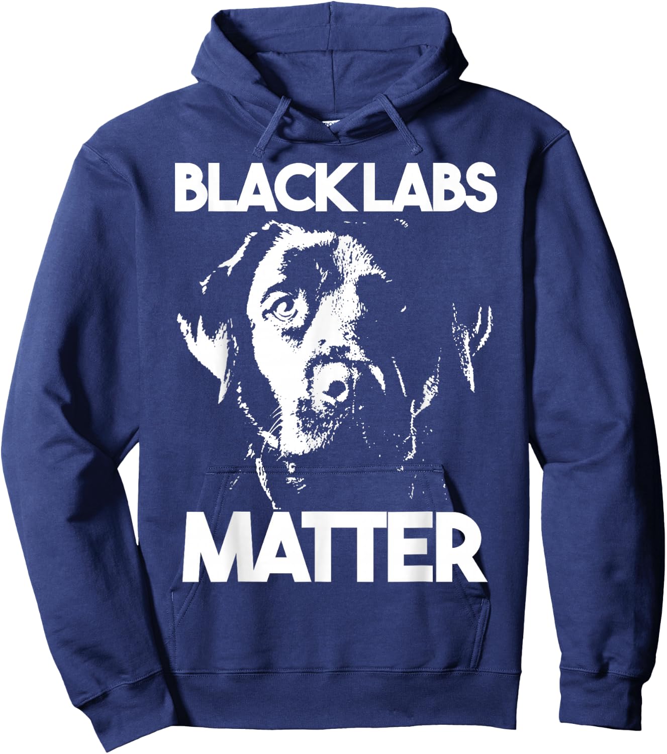 Funny Black Labs Matter Gift Hoodie - Hoodie | Navy