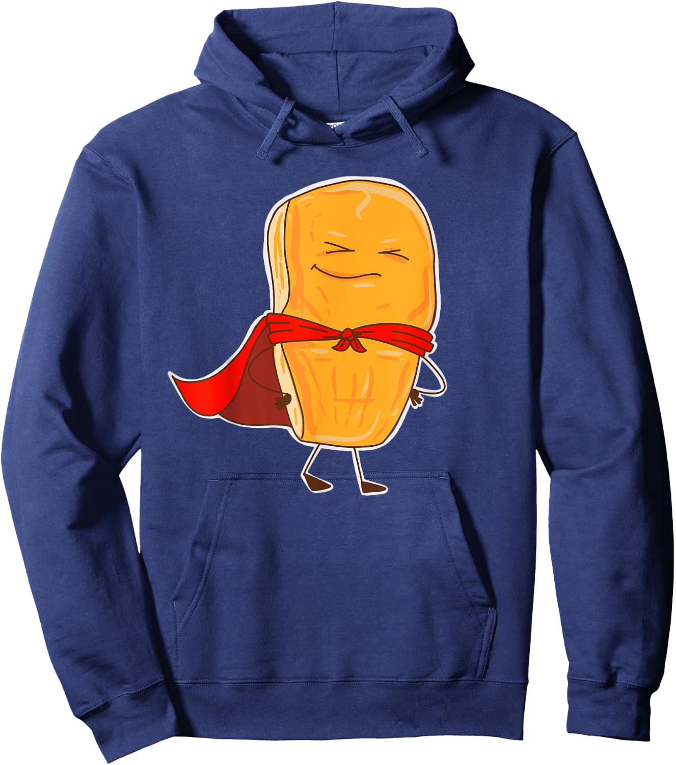 Chicken Nugget | Cute Super Halloween Food Puns Funny Gift Hoodie - Hoodie | Navy