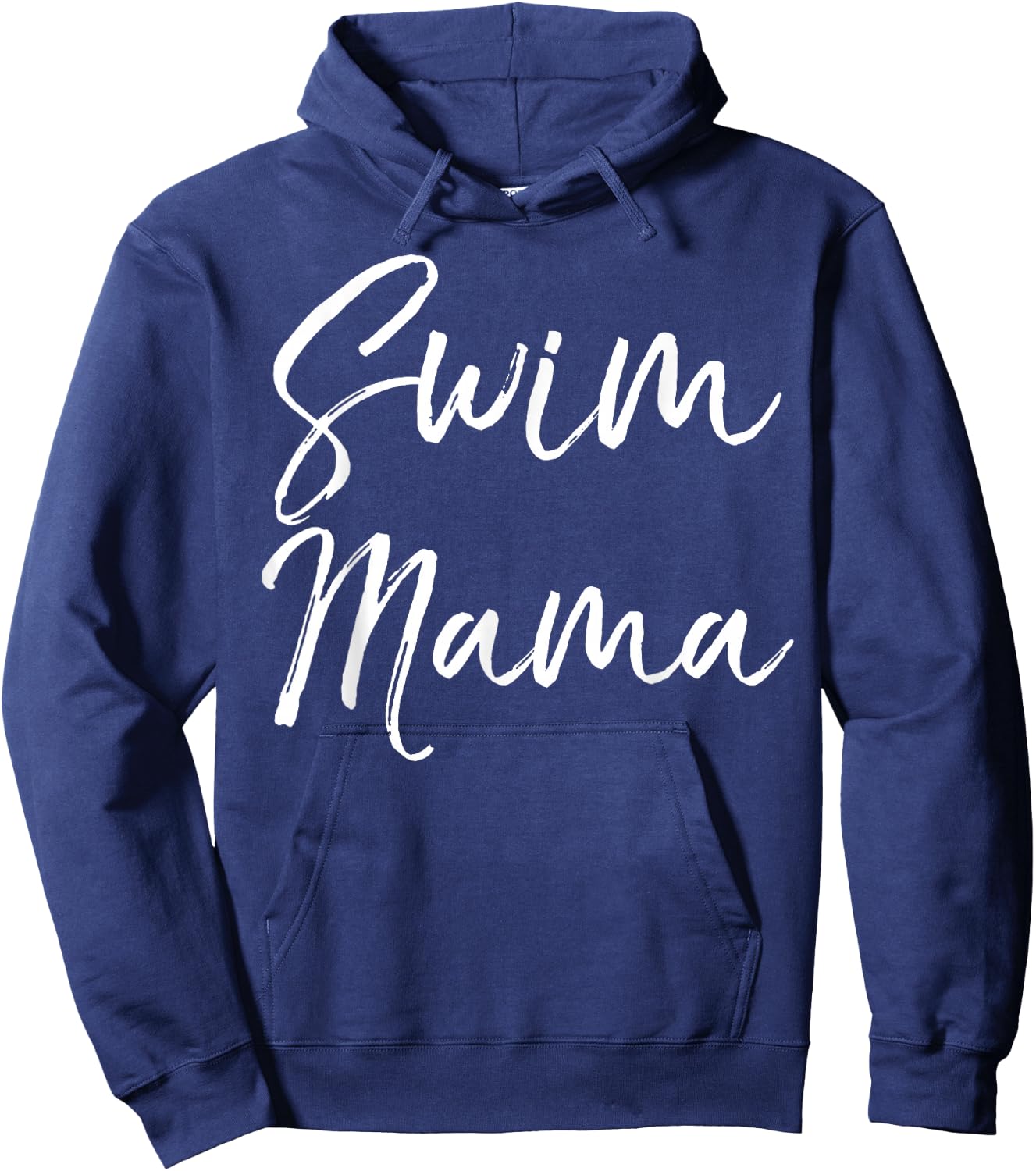 Swim Mama Shirt Fun Cute Sports Swimming Mother Mom Hoodie - Hoodie | Navy