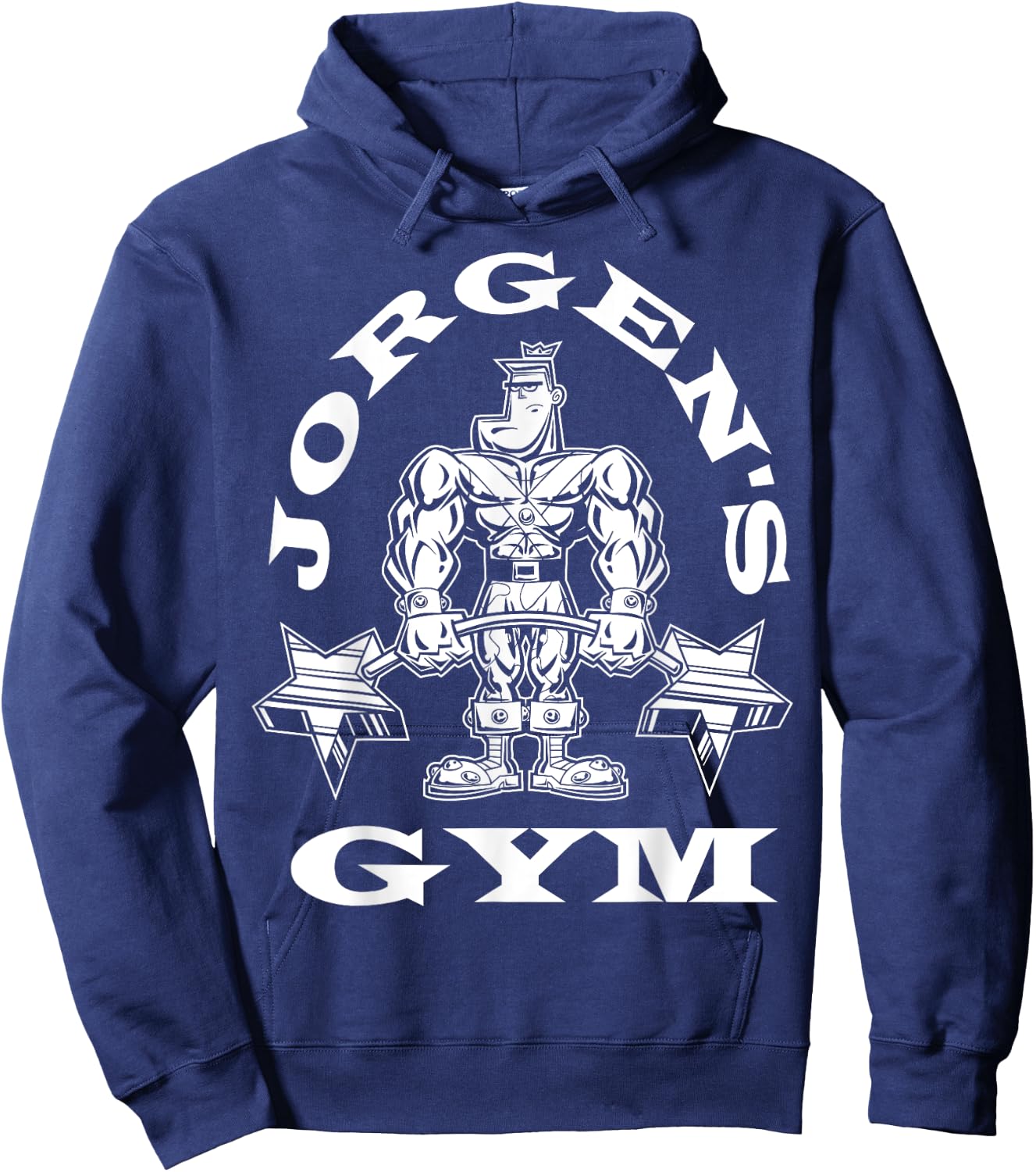 Fairly Odd Parent's Jorgen Von Strangle Gym Hoodie - Hoodie | Navy