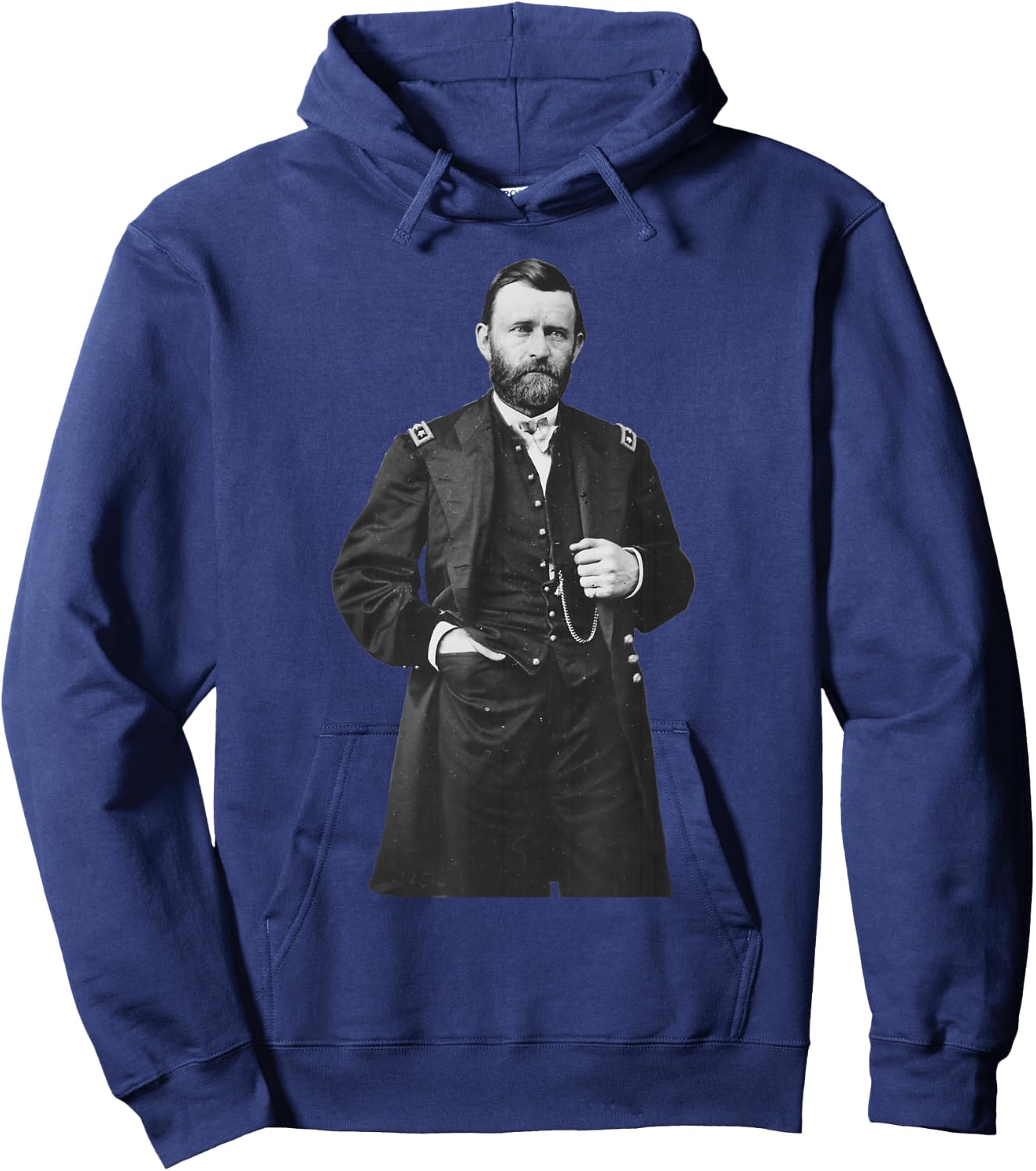 General Ulysses S Grant Union Commander American Civil War Hoodie - Hoodie | Navy
