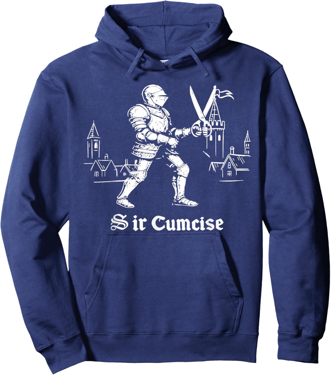 Sir Cumsize Hoodie - Hoodie | Navy