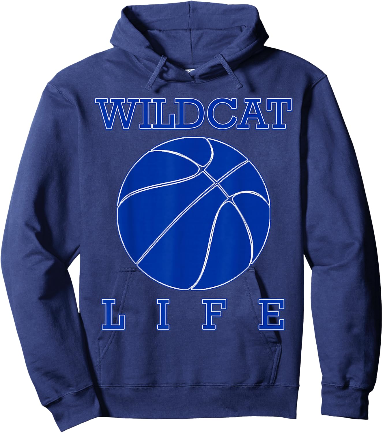 Wildcat Life Wildcats Fever Basketball Hoodie - Hoodie | Navy