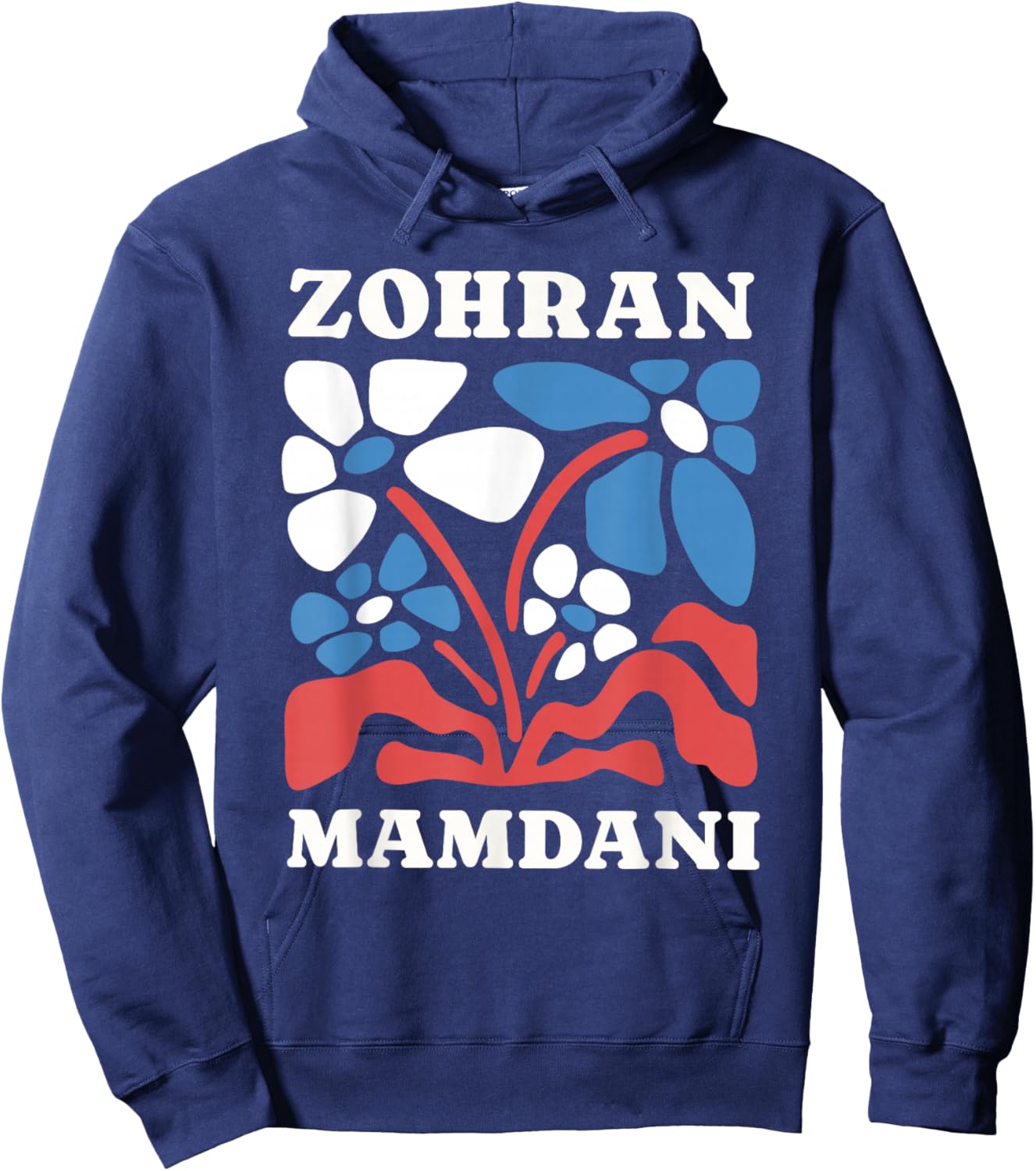 Zohran Mamdani NYC Mayor Election Hoodie - Hoodie | Navy