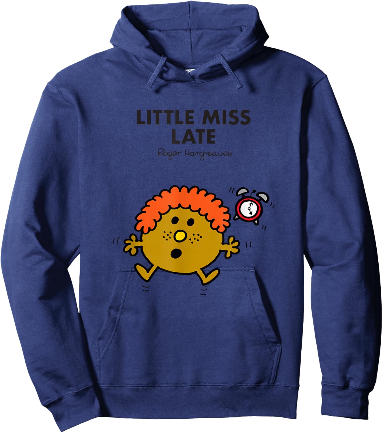 Mr. Men Little Miss Late Hoodie - Hoodie | Navy