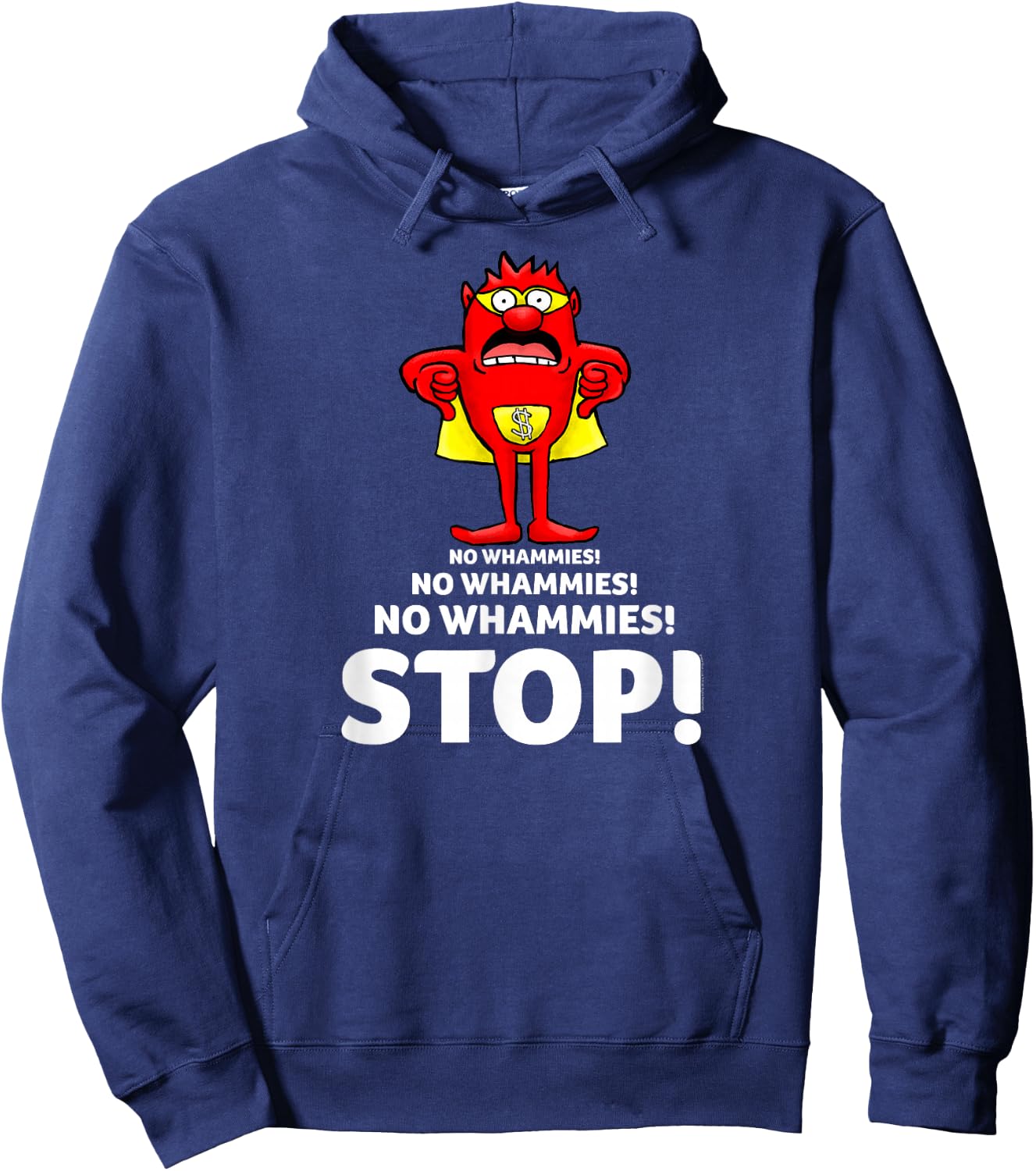 Press Your Luck: No Whammies! Stop! Hoodie - Hoodie | Navy