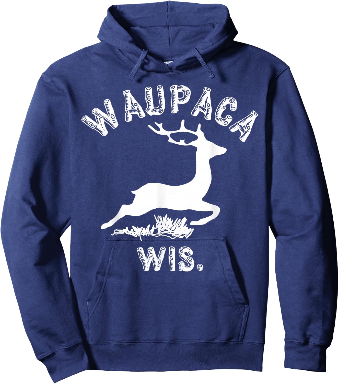 Dustin Nerdy Vintage Waupaca Stranger Fan Gift Hoodie - Hoodie | Navy