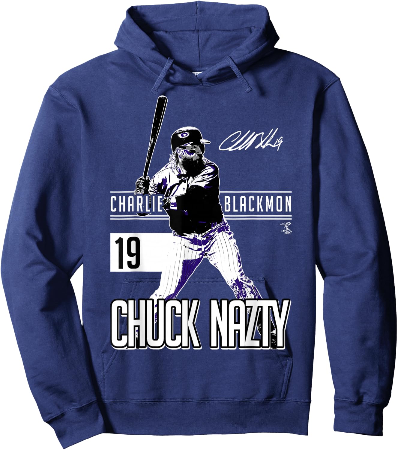 Charlie Blackmon - Apparel Hoodie - Hoodie | Navy