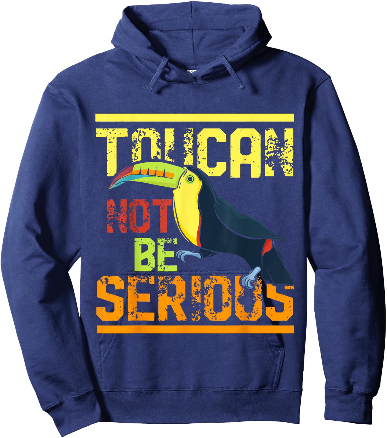 Funny Animal Gift Tropic Birds Toucan Hoodie - Hoodie | Navy