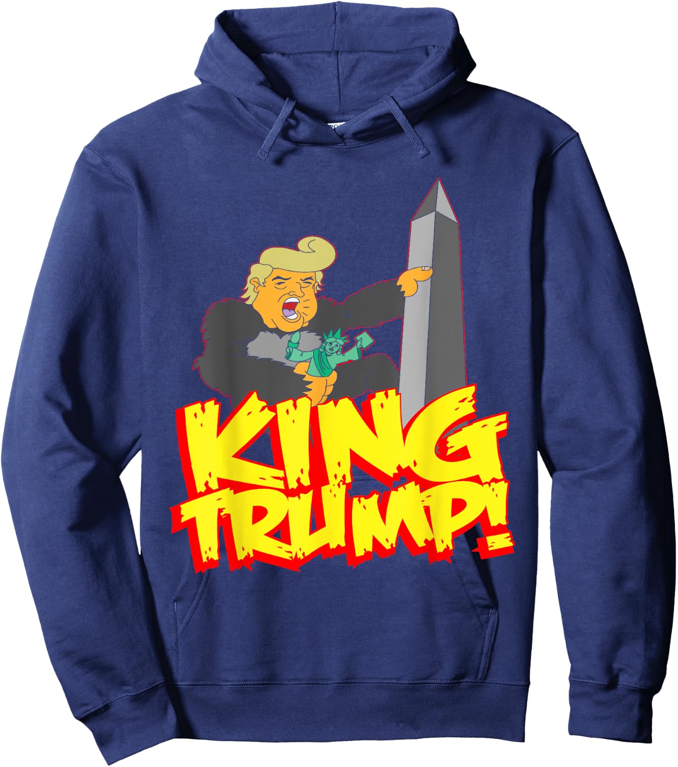 King Trump Hoodie - Hoodie | Navy