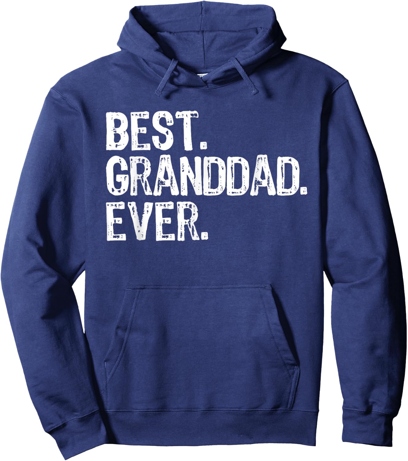 Best Granddad Ever Funny Cool Grandpa Hoodie - Hoodie | Navy