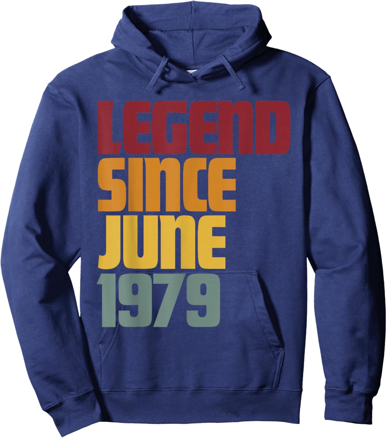 Legend Since June 1979 47th Birthday 47 Years Old - Awesome Hoodie - Hoodie | Navy
