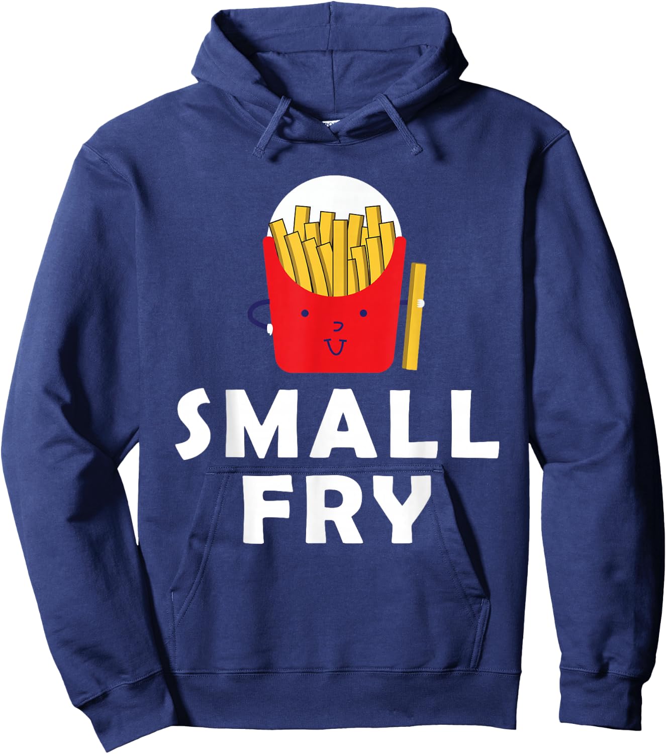 Small Fry - French Fry Shirt Toddler for Boys & Girls Hoodie - Hoodie | Navy