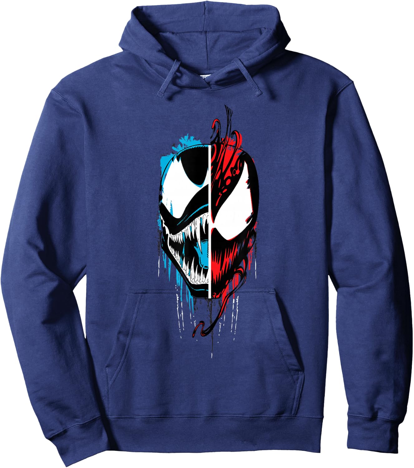 Marvel Venom: Let There Be Carnage Face-Off Hoodie - Hoodie | Navy