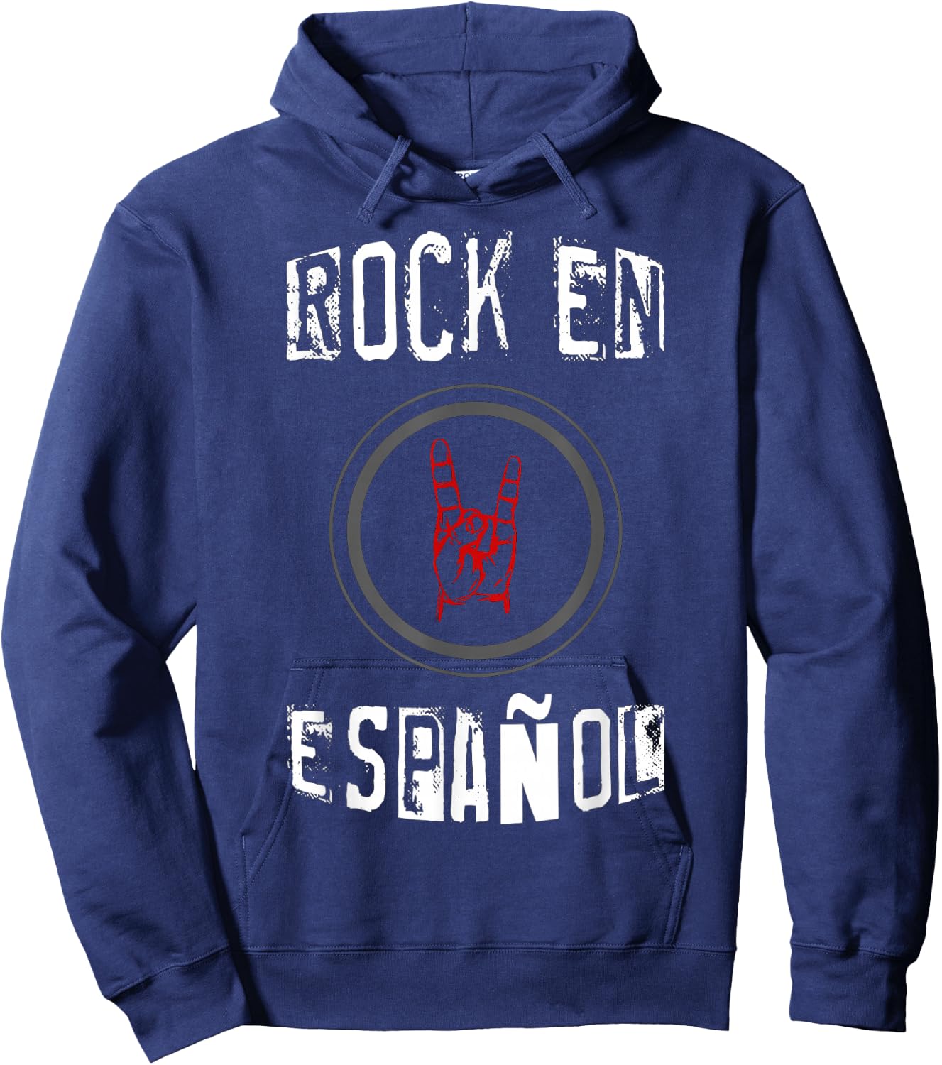 Rock en Espanol Shirts Hoodie - Hoodie | Navy