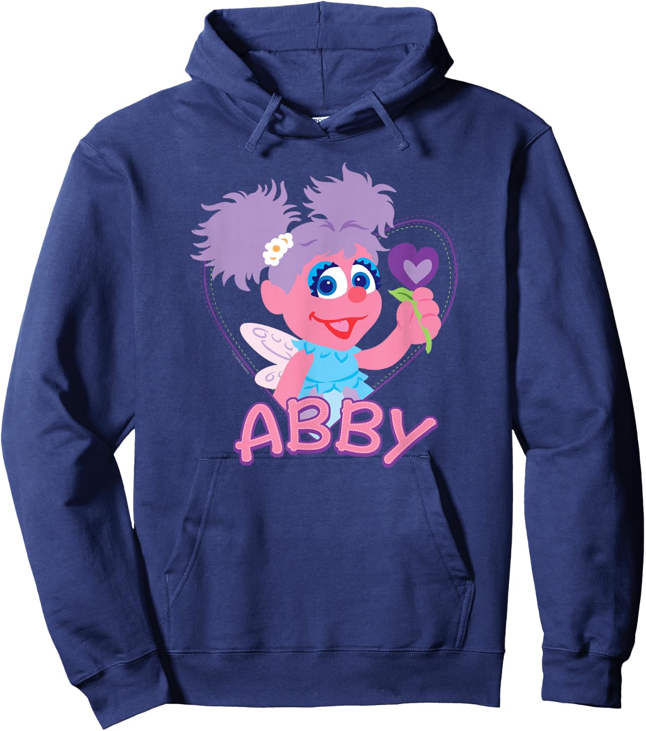 Sesame Street Flat Abby Cadabby Hoodie - Hoodie | Navy