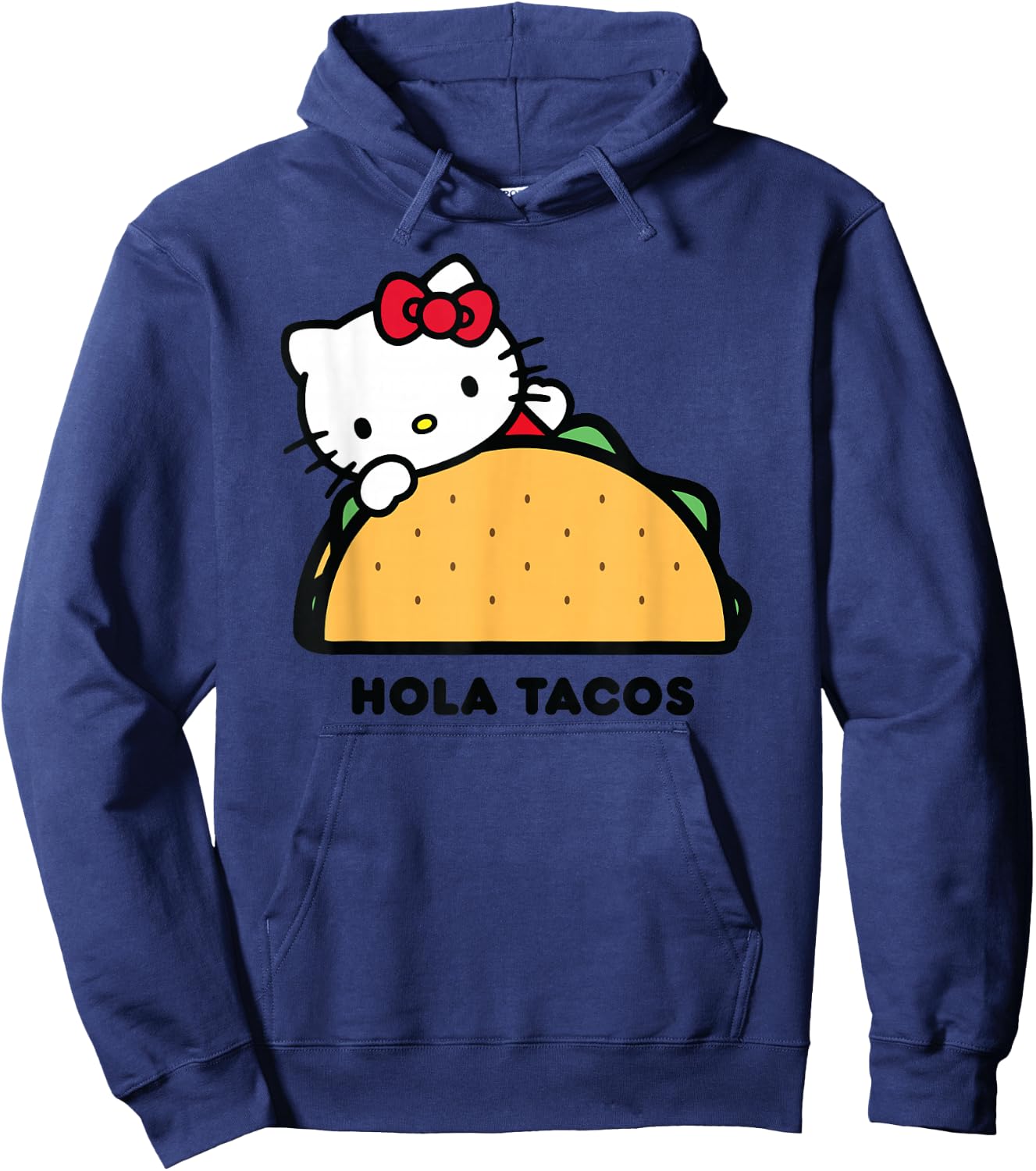 Hello Kitty Hola Tacos Hoodie - Hoodie | Navy