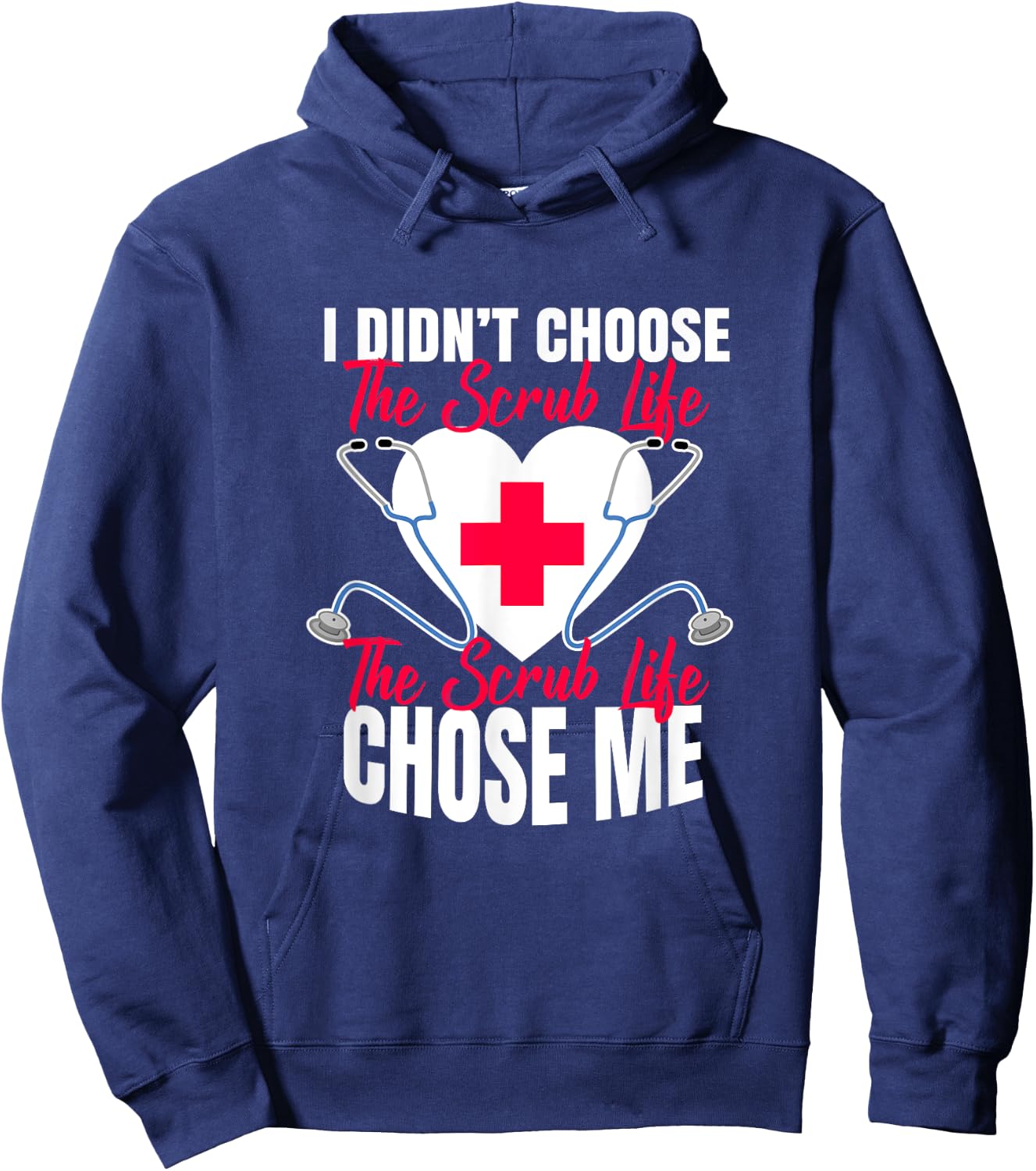 Funny Medical Assistant Graphic PCP Health Care Hoodie - Hoodie | Navy