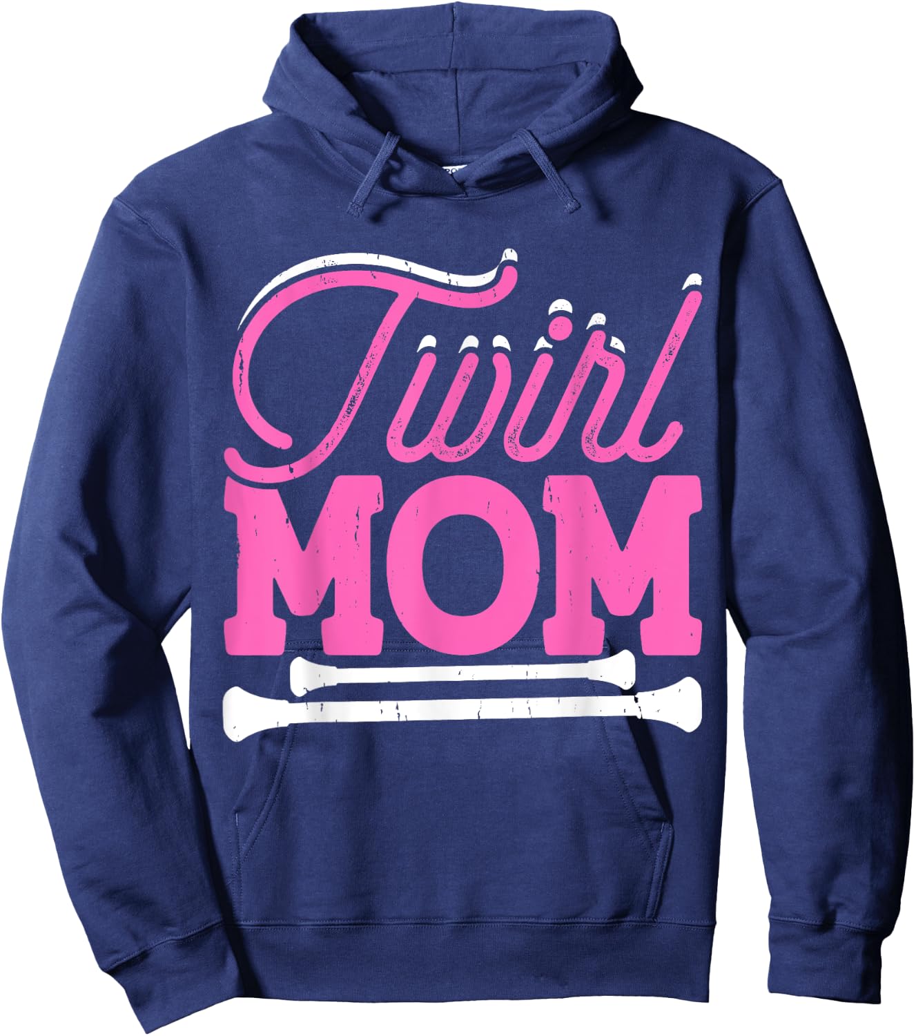 Twirl Mom Hoodie - Hoodie | Navy