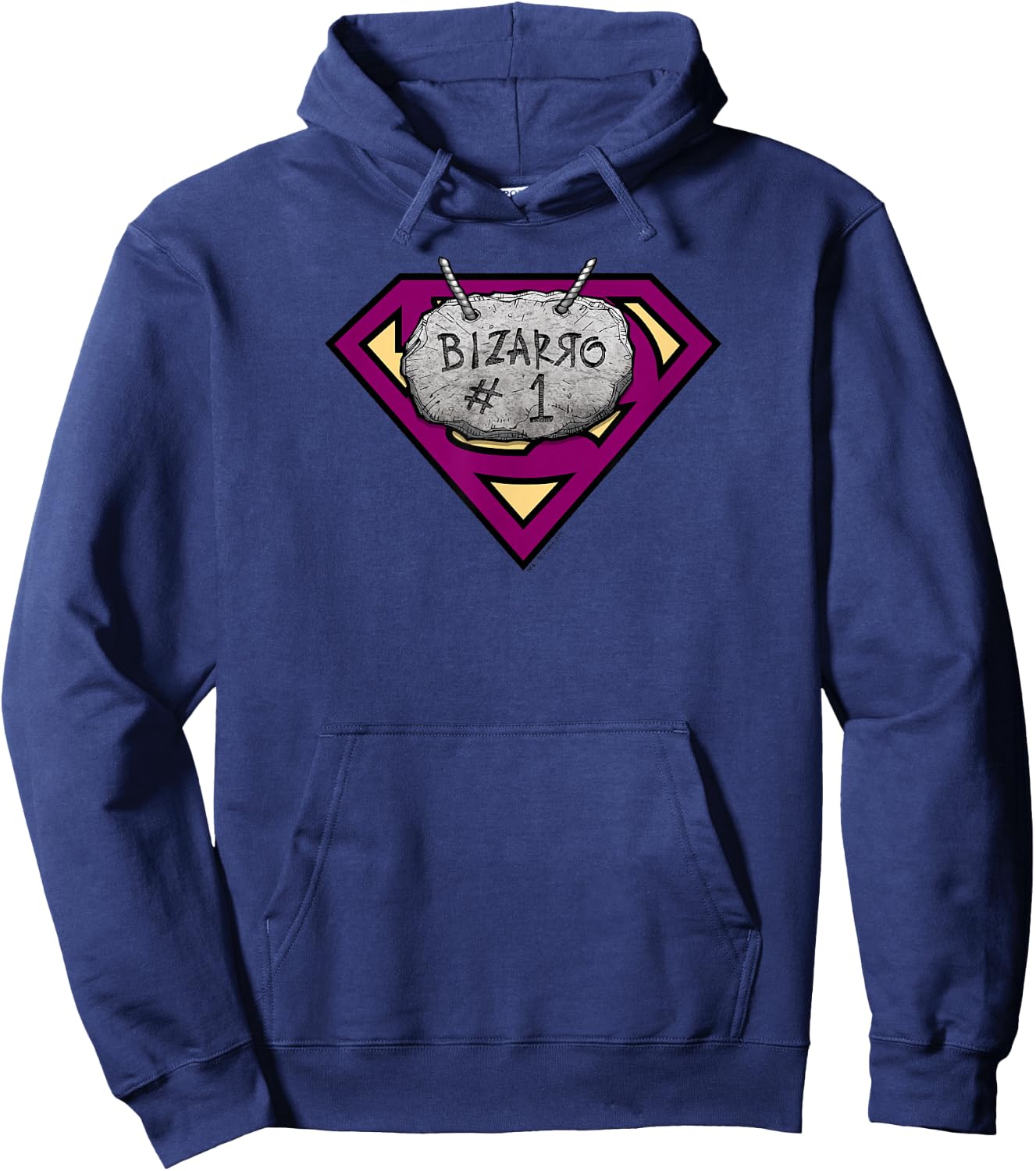 Superman Bizzaro #1 Rock Hoodie - Hoodie | Navy