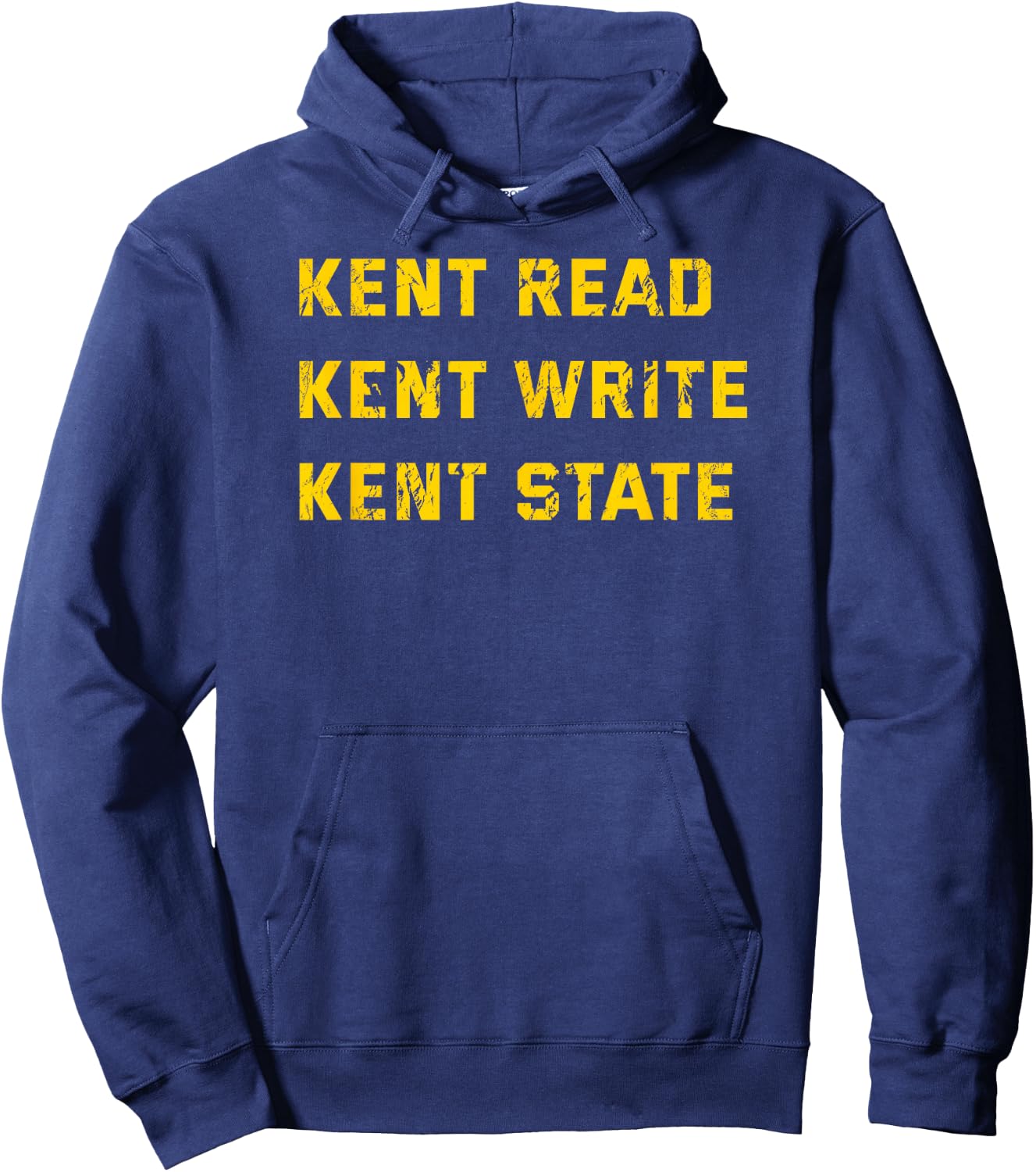 University Apparel Kent Read, Kent Write, Kent State Hoodie - Hoodie | Navy